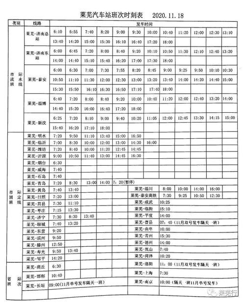 浠水客运站最新时刻表,浠水客运站最新时刻表详解