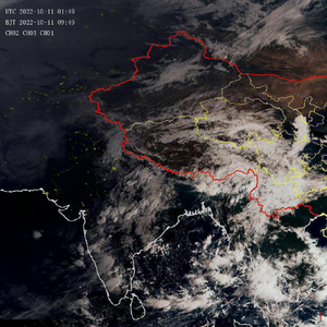 最新天气云图,最新天气云图，探索气象科学的视觉窗口