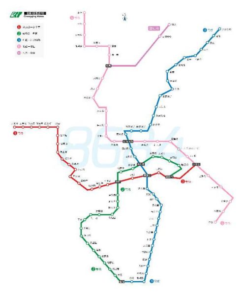 重庆地铁线路图 最新,重庆地铁线路图最新概览